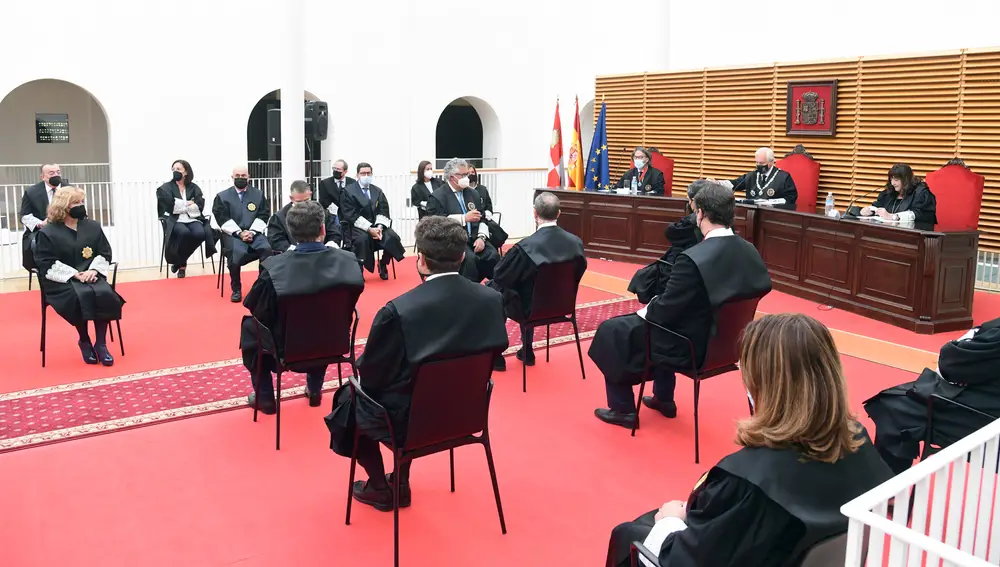 Celebración del solemne acto de Apertura del Año Judicial en Castilla y León