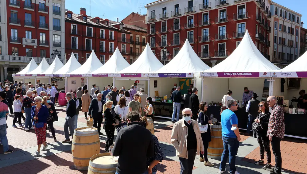 Inauguración de Valladolid, Plaza Mayor del Vino 2021