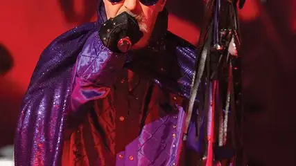 Imagen de Rob Halford, cantante de Judas Priest