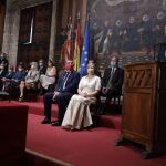 El presidente de la Generalitat Valenciana ha pedido "justicia" en materia de financiación autonómica, durante su discurso del 9 d'Octubre.