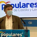 El secretario regional del PP en Castilla y León, Francisco Vázquez