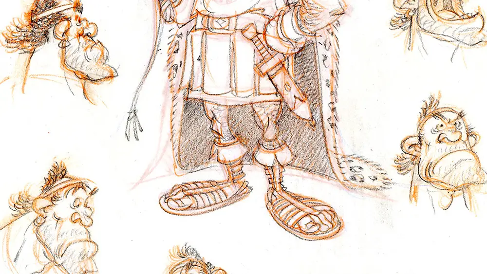 Sabiondus, nuevo personaje de los cómics de Astérix y Obélix