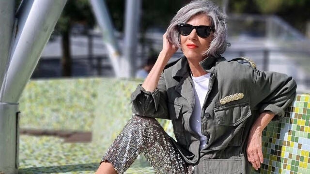 Carmen Gimeno con cazadora de Zara.