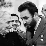 Imagen de La Pasionaria y Fidel Castro