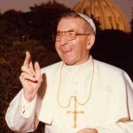 Juan Pablo I en una imagen en el Vaticano en 1978