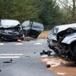 Accidente de tráfico en carretera