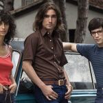 Chechu Salgado (centro) es uno de los protagonistas de "Las leyes de la frontera", junto a Marcos Ruiz y Begoña Vargas