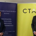 El socio director de Cremades & Calvo-Sotelo, Francisco José Fernández, y el director de Desarrollo de Negocio de CTA, David Páez