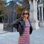 Ali Guijarro con vestido de Basyco Jerez.