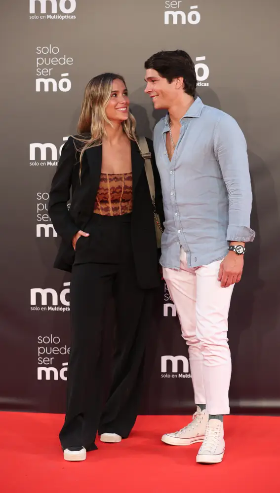 María Pombo junto a su marido en un evento en Madrid.