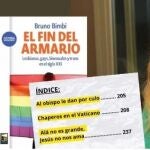 Índice del libro "Salir del armario", que ha sido retirado por orden judicial de once institutos de Castellón