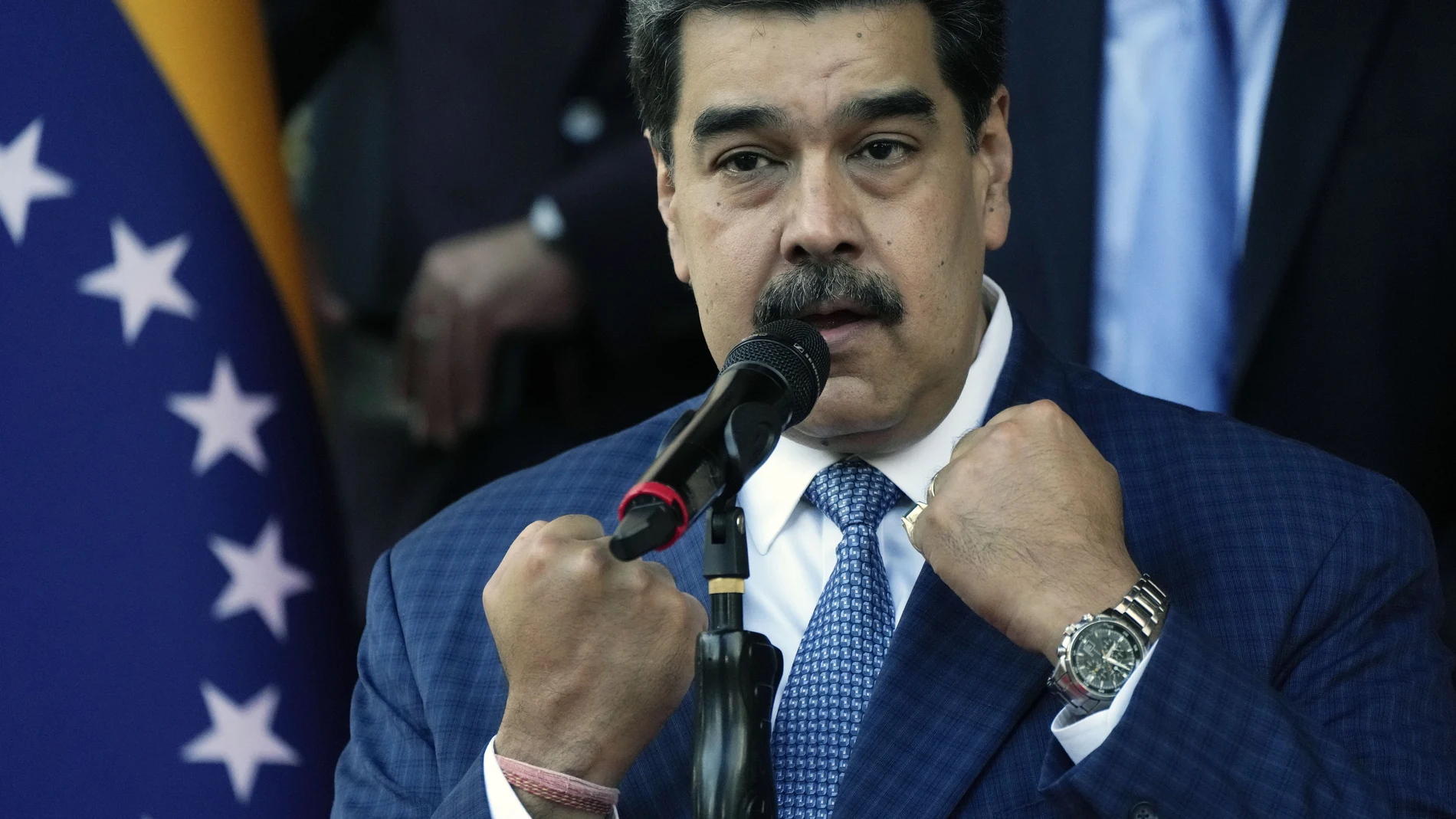 El mandatario chavista, Nicolás Maduro