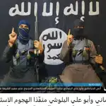 Anas al-Khorasani y Abu Ali al-Balushi, los autores del atentado en una fotogría difundida por el Estado Islámico