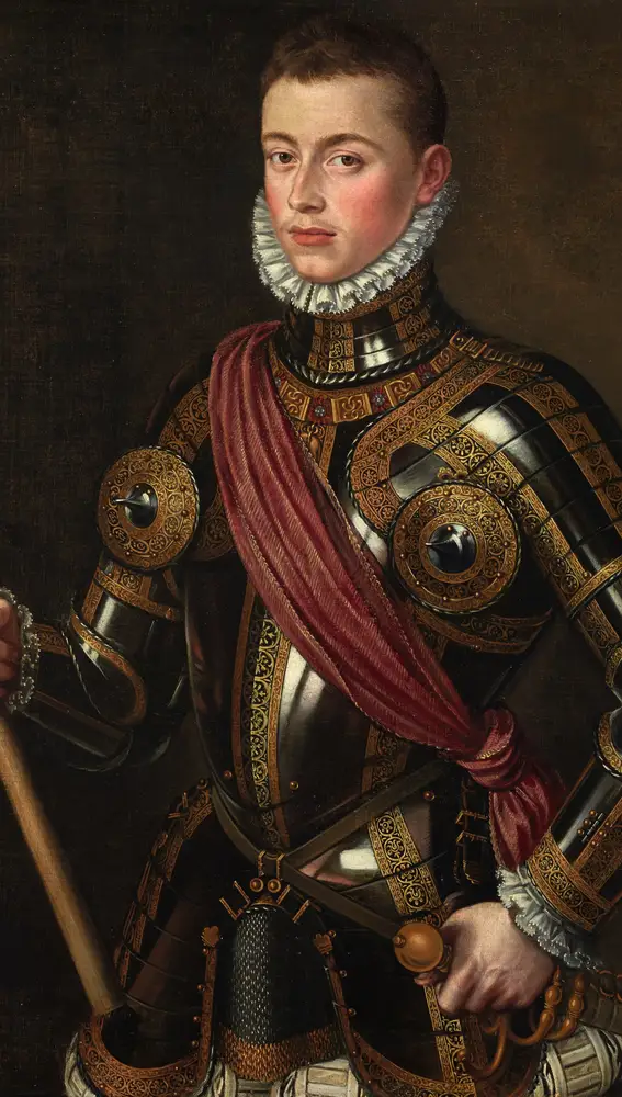 &quot;Don Juan de Austria armado&quot; (1567), de Alonso Sánchez Coello