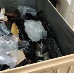 Algunas de las armas que se han incautado