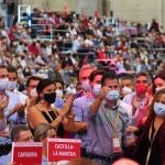 Baño de masas de Luis Tudanca en el 40 Congreso del PSOE