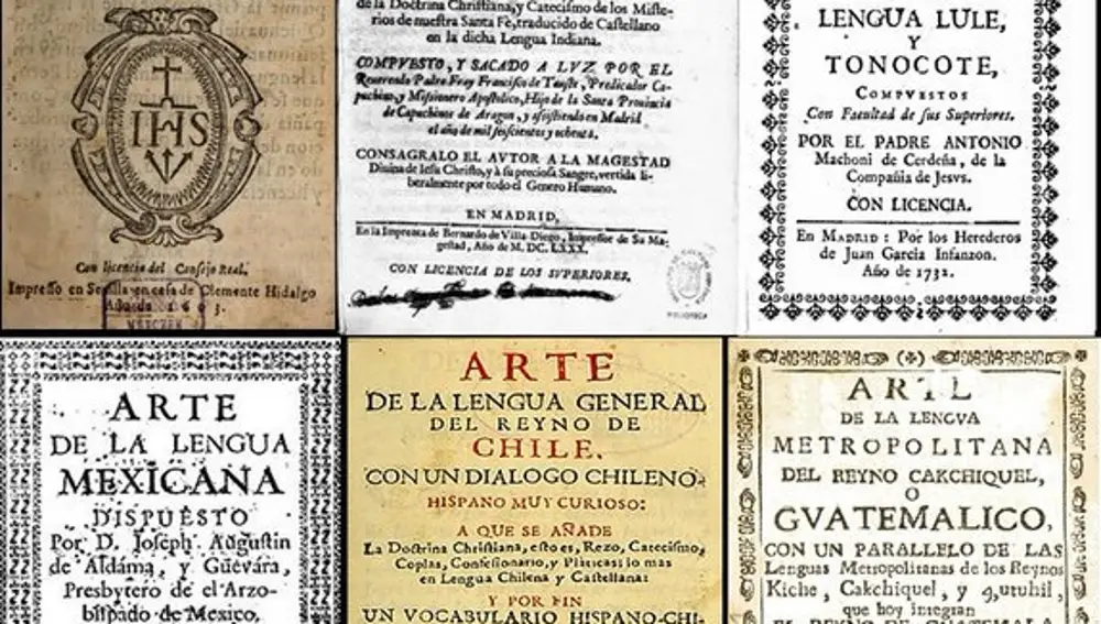Gramáticas de lenguas indígenas escritas por sacerdotes españoles