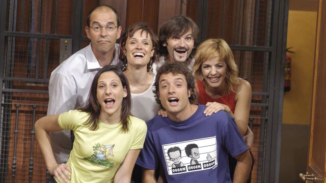 Protagonistas de "Aquí no hay quien viva"