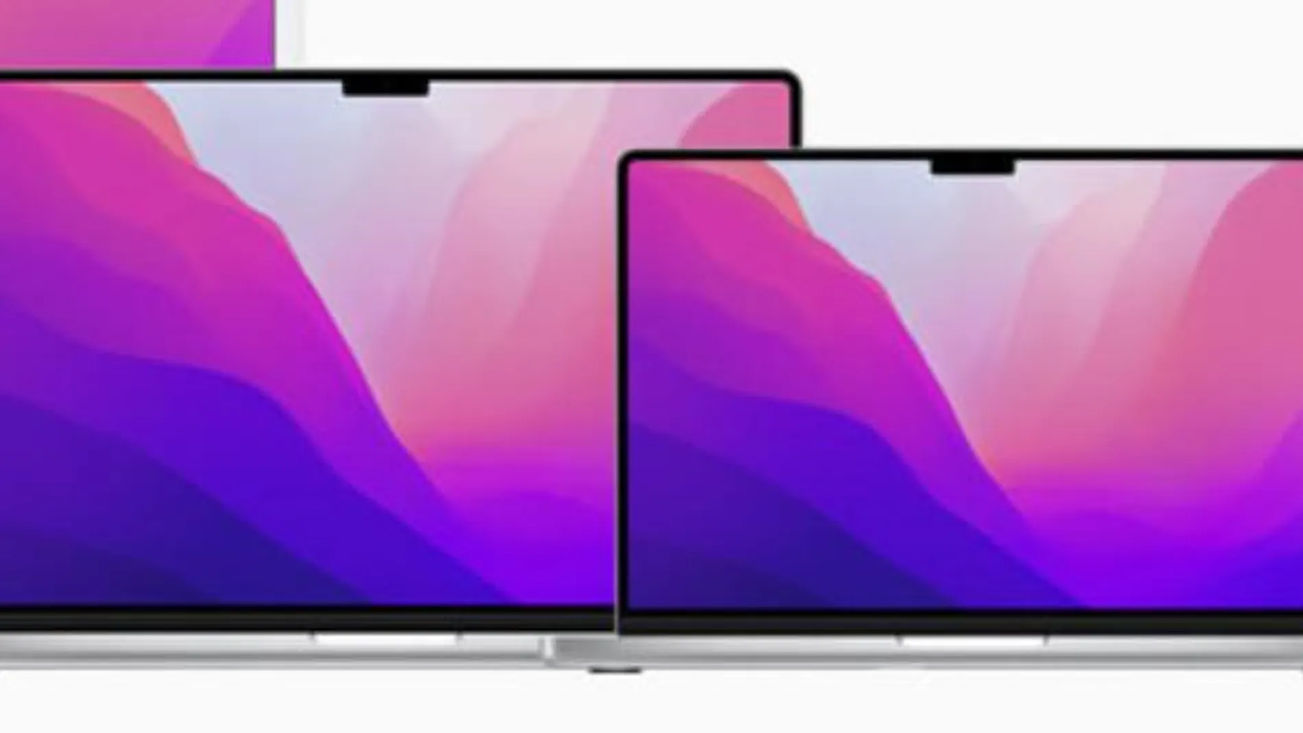 Los nuevos MacBook Pro de 14 y 16 pulgadas con "notch" en pantalla.