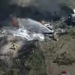  Milagro en Texas: un avión se estrella e incendia con 21 personas a bordo y todas sobreviven
