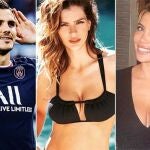 Mauro Icardi, La China Suárez y Wanda Nara.