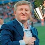 Rinat Akhmetov, presidente del Shakhtar Donetsk, y Oleksandar Akhat Bragin, asesinado en 1995.