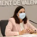 La vicealcaldesa de Valencia y portavoz socialista en su ayuntamiento, Sandra Gómez.