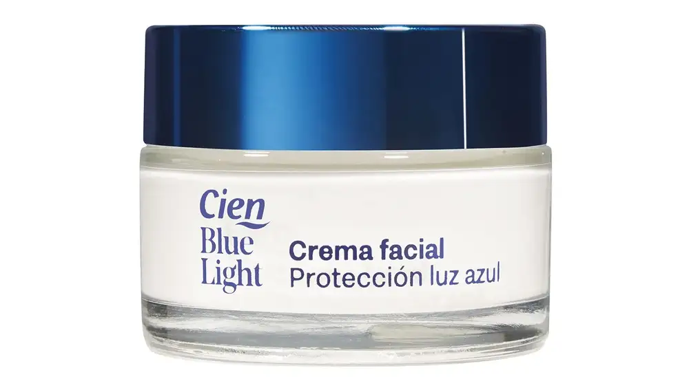 Crema facial protección luz azul