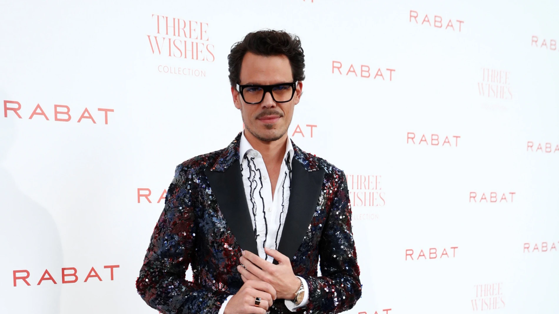 Juan Avellaneda en la fiesta de Rabat