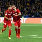 Alberto Moreno y Yeremy Pino marcaron al Young Boys