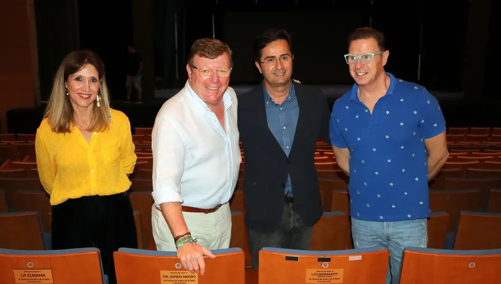 Julia Ibáñez, César Cadaval, Francisco Góngora y Jorge Cadaval