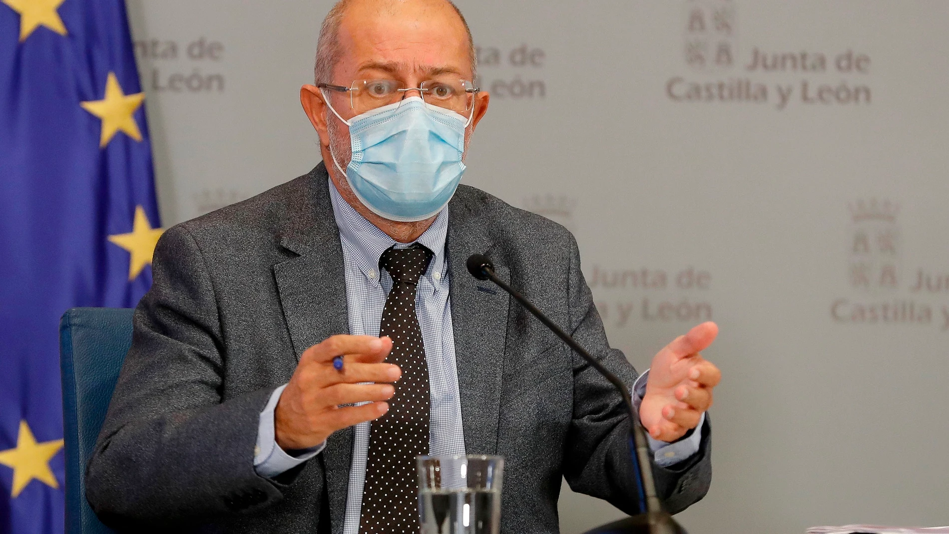 El vicepresidente y portavoz de la Junta de Castilla y León, Francisco Igea