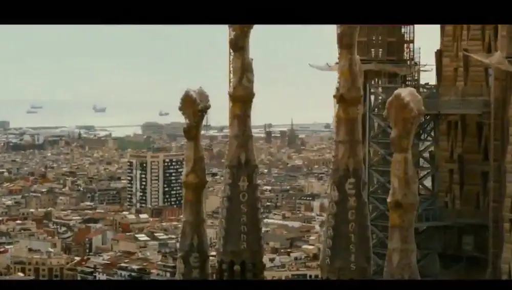 Las torres de la Sagrada Familia en &quot;Uncharted&quot;
