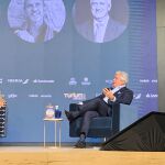 El CEO de Abadía Retuerta, Enrique Valero, durante el foro