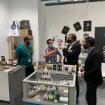 El presidente de la Diputación de Zamora, Francisco José Requejo, y el diputado provincial de Agricultura, Ángel Sáchez, durante la presentación la Feria Mundial del Queso "Fromago Cheese Experience"