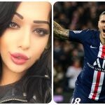 Guendalina Rodríguez y Mauro Icardi.