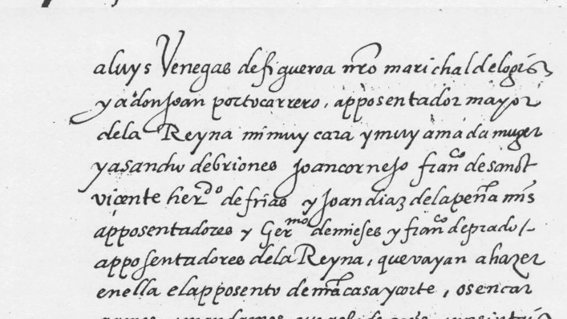Documento real del 8 de mayo de 1561, que acredita a Madrid como Corte