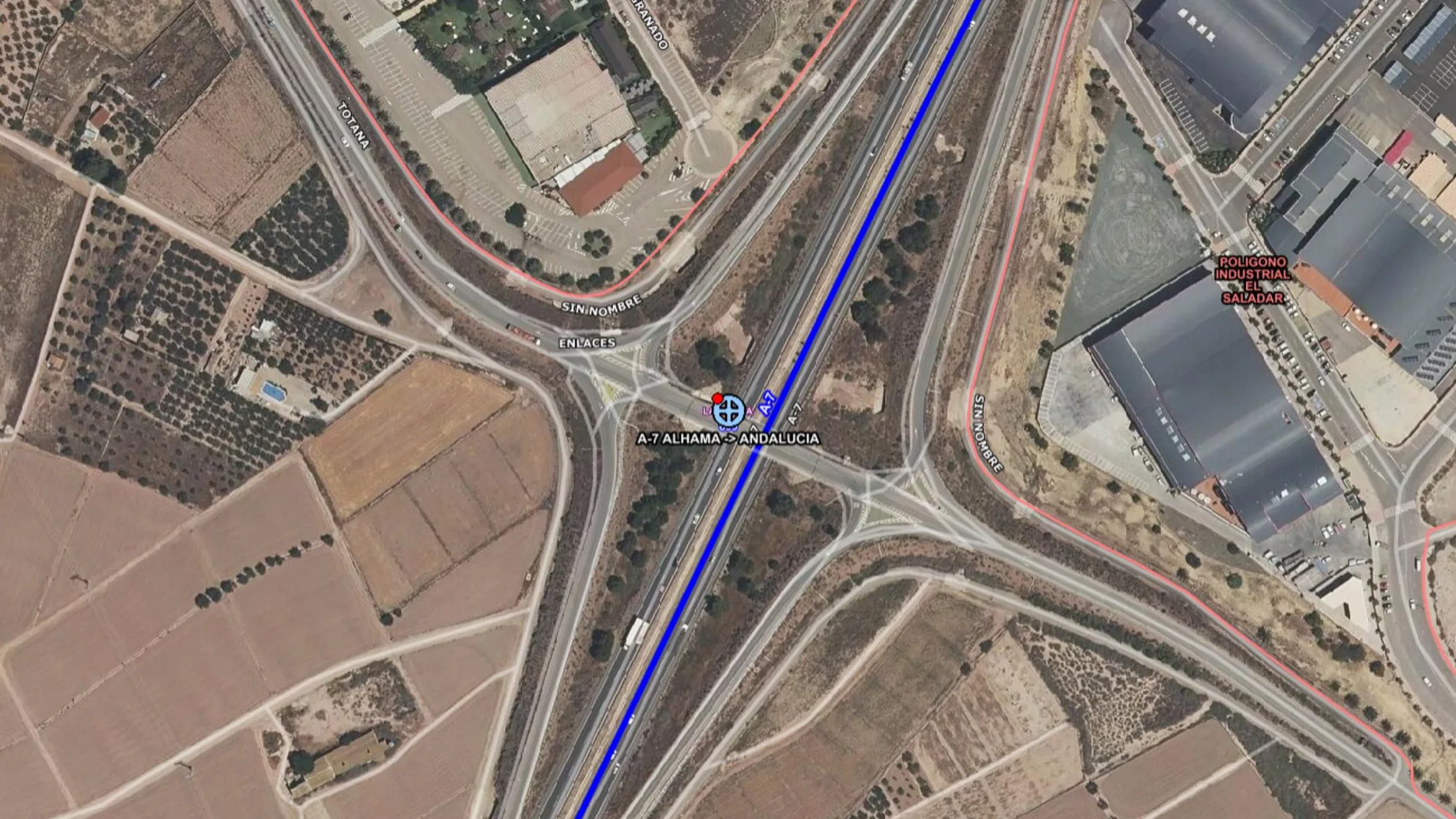 Servicios de emergencia han atendido a cinco heridos en accidente de tráfico en Alhama de Murcia