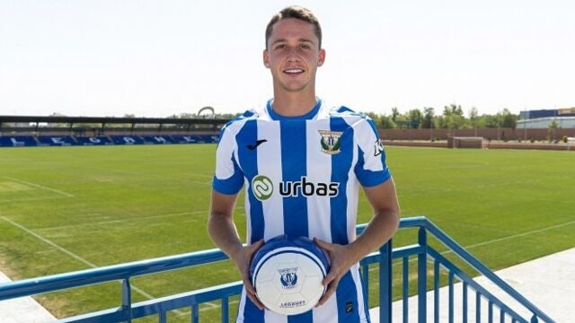 Borja Garcés, jugador del Atlético de Madrid cedido al Leganés