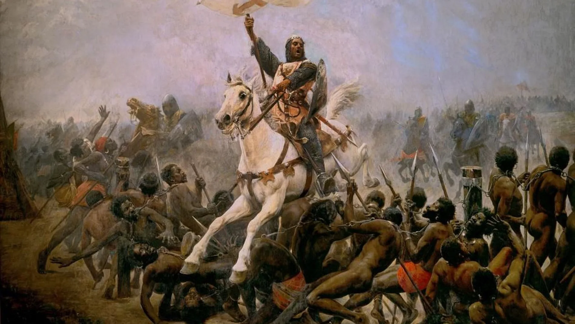 Cuadro de la Batalla de las Navas de Tolosa.