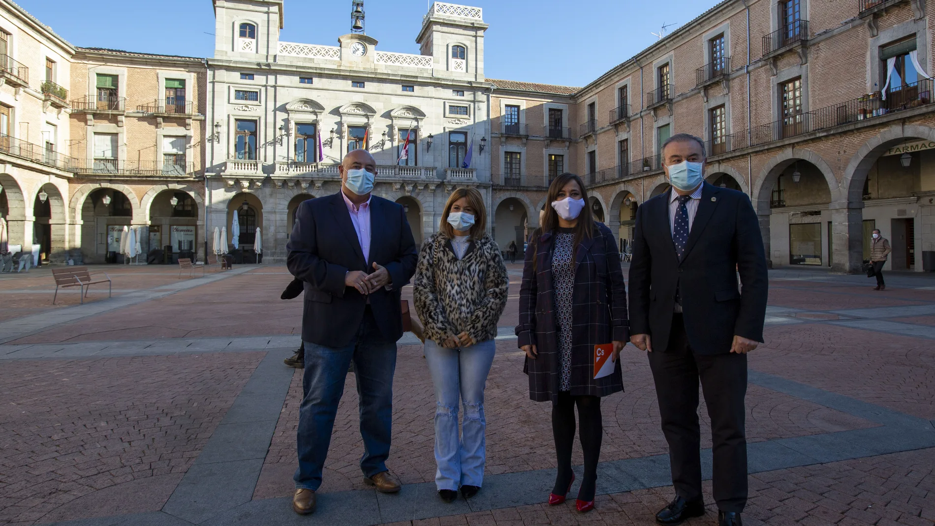 La coordinadora autonómica de Ciudadanos en Castilla y León, Gemma Villarroel visita Ávila