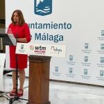 La concejala de Turismo de Málaga, Rosa Sánchez, presenta la WTM de Londres