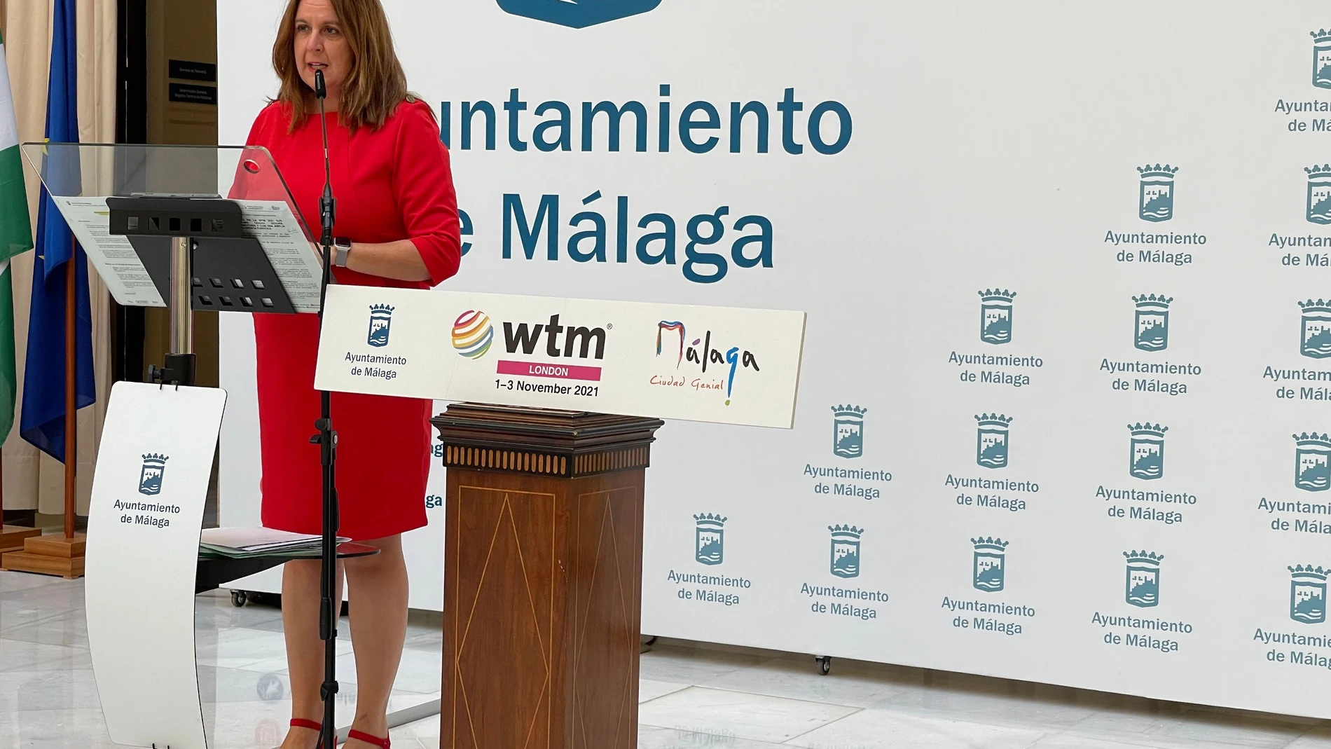 La concejala de Turismo de Málaga, Rosa Sánchez, presenta la WTM de Londres