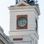El reloj de la Puerta del Sol
