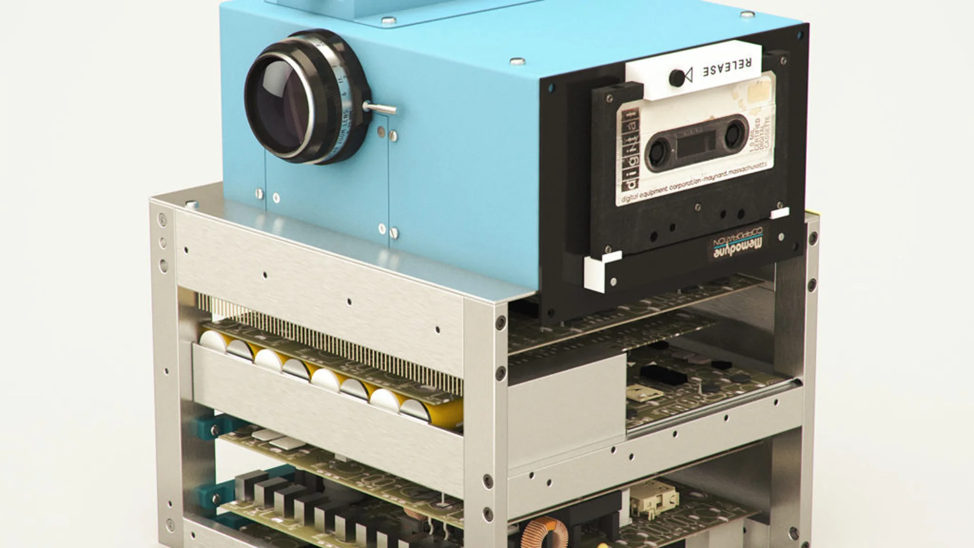 Steve Sasson, ingeniero de Kodak, inventó la primera cámara digital portatil en 1975.