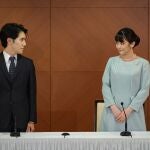 La princesa Mako y su marido Kei Komuro