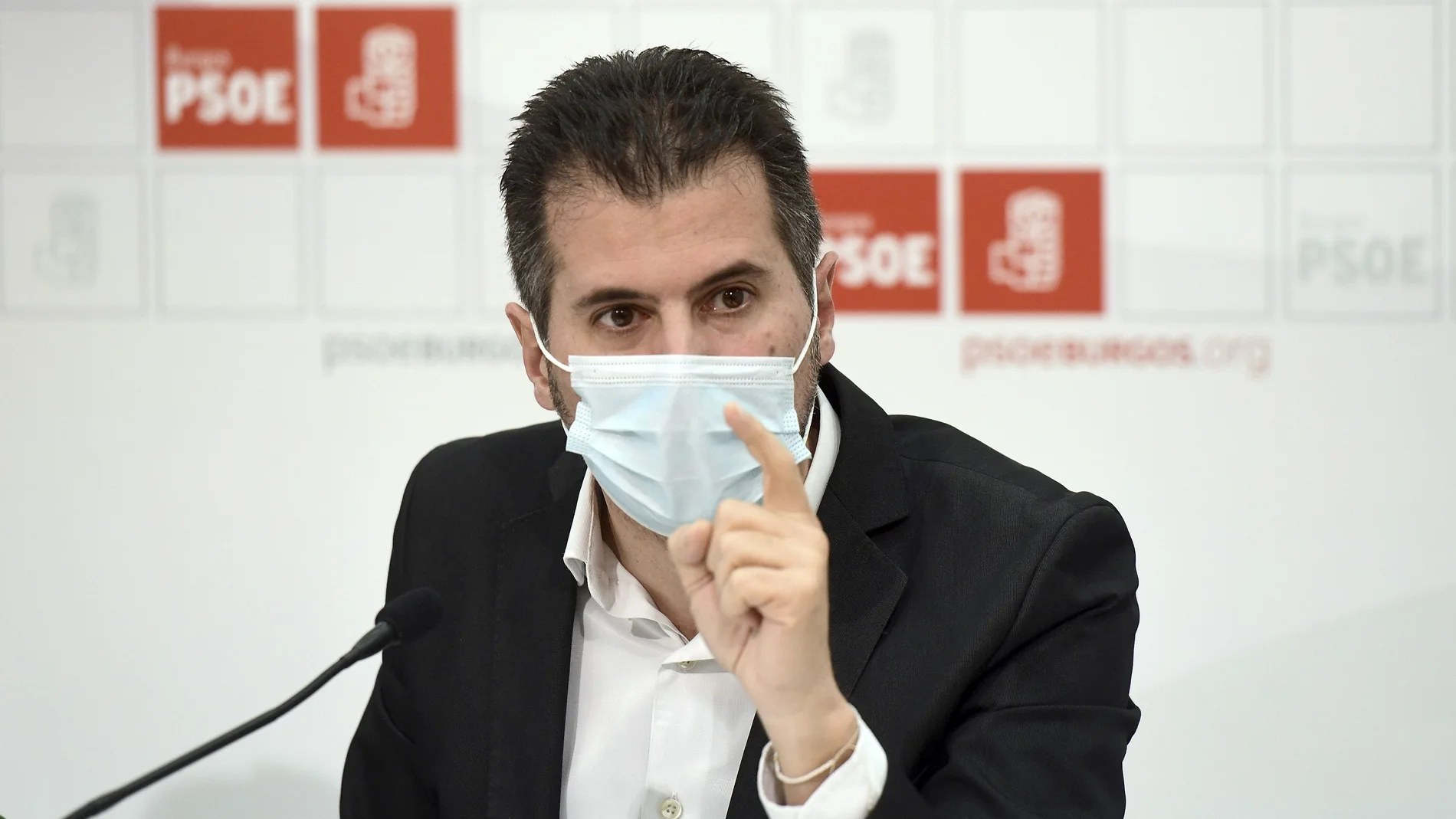 El secretario regional del PSOE, Luis Tudanca