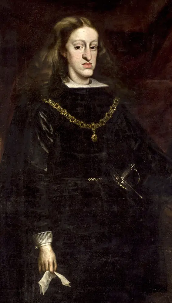 Retrato de Carlos II "el hechizado" por Juan Carreño Miranda (1685)