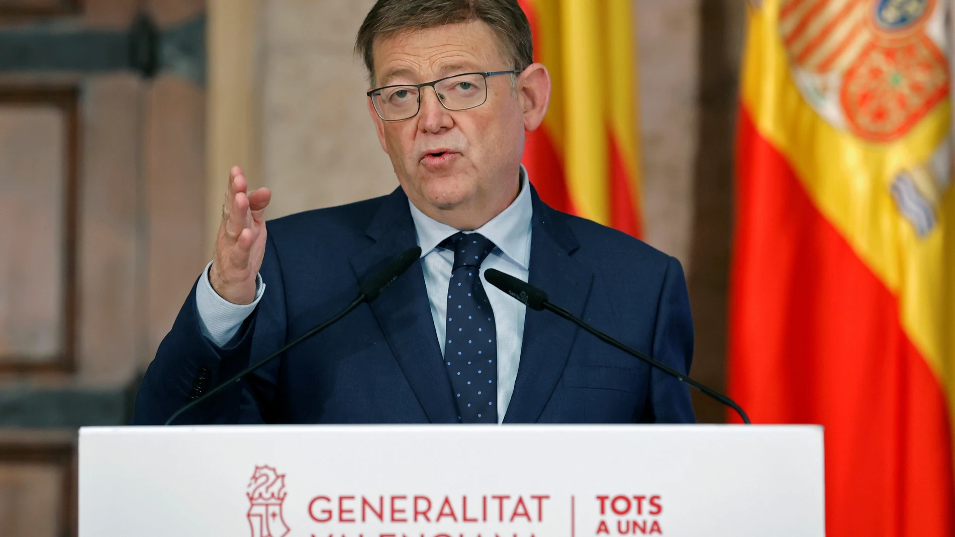 El president de la Generalitat, Ximo Puig