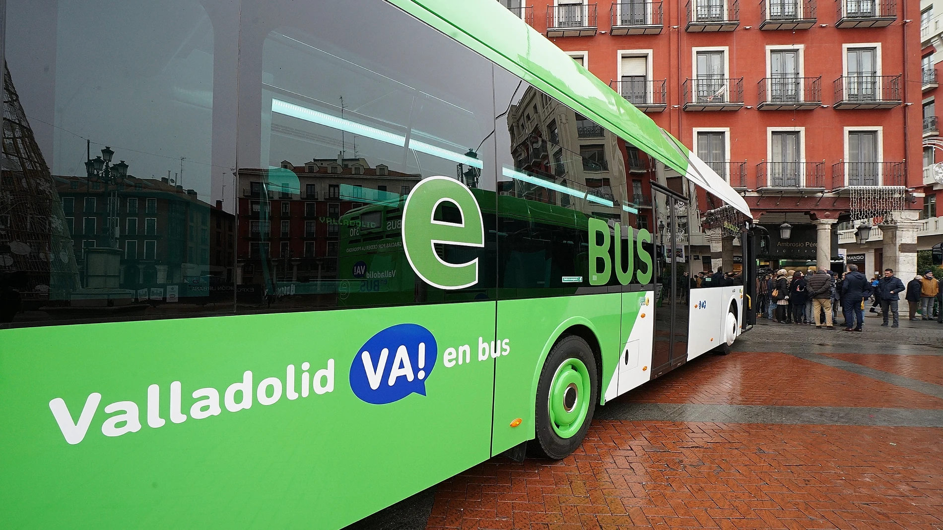 Un autobús de Auvasa en la capital vallisoletana